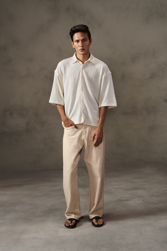 Cropped Shirt - off White