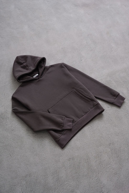 Cropped Boxy fit Hoodie - dusty Lavender